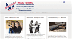 Desktop Screenshot of inlandarms.com