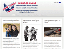 Tablet Screenshot of inlandarms.com